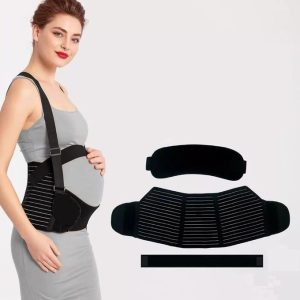 Pregnancy Support Belt/backbone Fixer Black