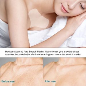 Reusable Anti Wrinkle Treatment Chest Pad Silicone