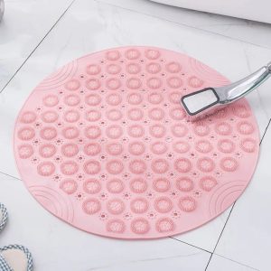 Round Anti-slip Bathroom Mat Antislip Non Slip Safety Mat