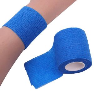 Self Adhesive Ankle Kit Waterproof Outdoor Medical Bandage Wrist Guard Bandage Elastic Breathable Tape Finger First Aid(BL)