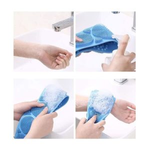 Silicone Dual Exfoliating Side Back Scrubber