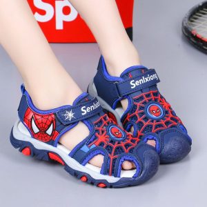 spiderman Boys Spiderman Open Shoes