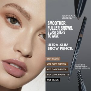 Thin Eyebrow Pencil - Dark Brown