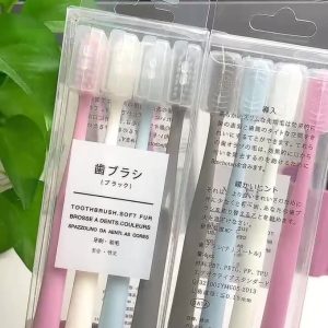 Toothbrush Sensitive Original Soft Travel 4pcs