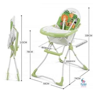 TOP 2 Quality Baby Foldable And Reclining Feeding High Chair