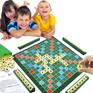 Unisex Scrabble With 4 Maximum Player Crossword Game