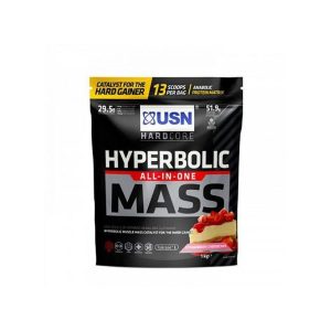 USN Hyperbolic Mass Straw Berry Cheesecake 1Kg (2.2 Lbs).