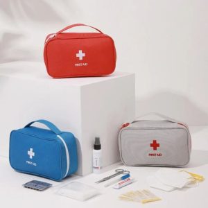 Waterproof First Aid Kits Pill Boxs Thermometer Organizer