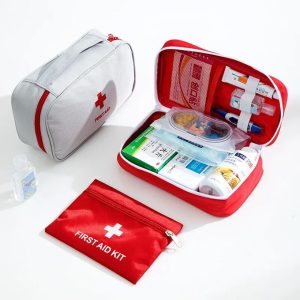 Waterproof First Aid Kits Pill Boxs Thermometer Organizer