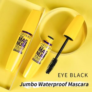 Waterproof, Long, Curly, Dense, Natural And Durable Eye Black