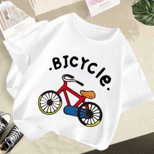 Yixin 5-piece T-shirt Short Sleeved Children's Summer Half Sleeved Top