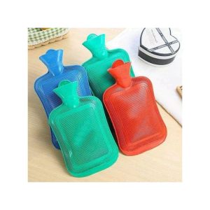 2000ML Hot Water Bottle Bag With Cover Warmer Smart- BLUE