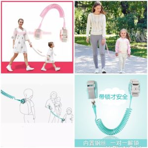 360 Degree Kids Safety Harness Leash Anti Lost Wristband