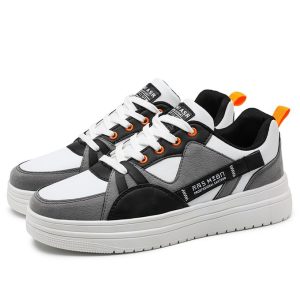 ALagzi 2024 Mens Casual Classic Shoes Board Sneakers-Grey