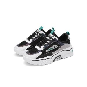 ALagzi 2024 Mens Casual Sci-Fi Warrior Shoes Running Sneakers - Black/Green