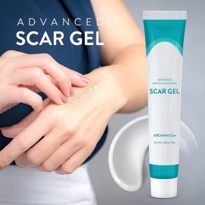 Aroamas Scar Advanced Scar Removal Gel, Scar Removal Cream, Medical Grade Silicone Scar Gel