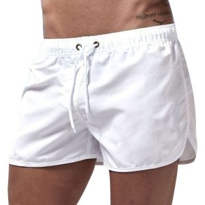 Berrykey Mens Elastic Side Pocket Cargo Shorts Nicker Sweat Pants