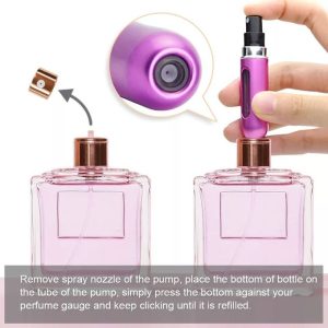 Classic Design Mini Travel Cologne Perfume Spray Bottle