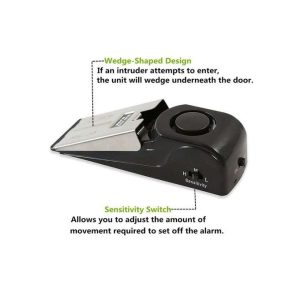 Door Stopper Security Alarm Anti-theft Burglar System