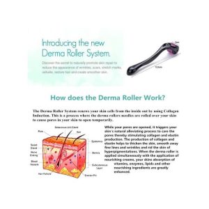 Drs Derma Micro Needles(540) Titanium Roller Hair Loss Regrowth