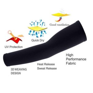 Fashion 1Pair UV Sun Protection Cooling Arm Sleeves For Men & Women