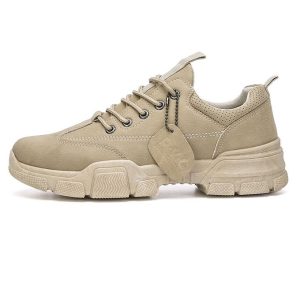 Fashion 2024 Mens Casual Shoes Running Sneakers - Beige