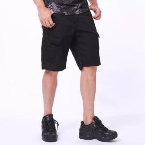 Fashion Army KHAKI / Beige Tactical Waterproof Cargo Shorts Combat Hiking Various Sizes Military Outdoor