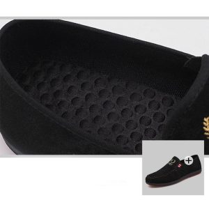 Fashion 【 Black 】 Men's Shoes Mens Sneakers Canvas Trendy Casual Sports Breathable Loafers