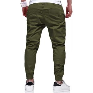 Fashion Classic Green Versatile Men's Casual Pants