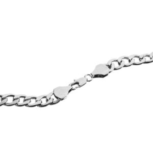 Fashion Curb Cuban Mens Necklace Chain Shellhard Silver Color Link Chains For Men Women Hip Hop Unisex