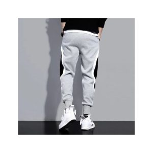 Fashion Sweatpants Pockets Pants Man Sweatpants Youthful Vitality Trousers Black