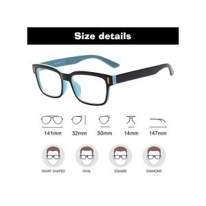 Fashion Unisex Anti Blue Light Protective Computer Screen Glasses