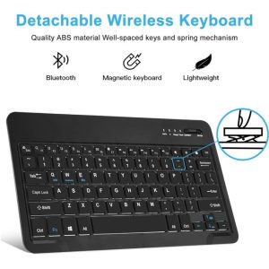 Keyboard Case for Samsung Galaxy Tab S9 Plus 12.4 inch With S Pen holder slot