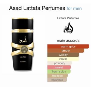 Lattafa Asad for Men Eau de Parfum Spray