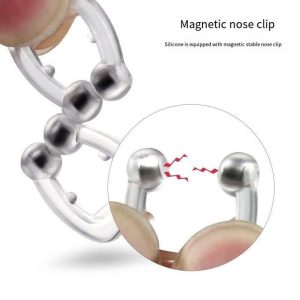 Magnetic Anti Snore Device Stop Snoring Nose Clip Sleeping Aid Apnea Guard