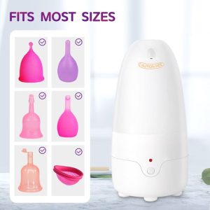 Menstrual Cup Steamer Cleaner，High Temperature Steam Sterilization, One Button Control