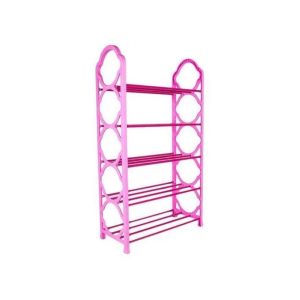 Nunix SR5L – 5 Layer Shoe Rack – Pink