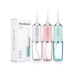 Oral Irrigator 4 Jets 3 Mode Usb Rechargeable Water Flosser Portable Water Jet Waterproof Irrigator Teeth Cleaner