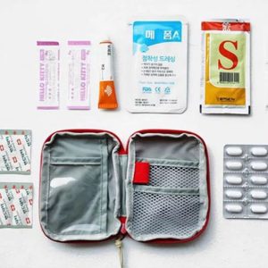 Portable Small Mini First Aid Bag Medicine Bag Storage Bag