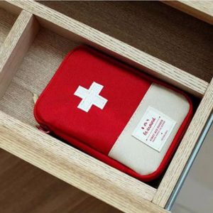 Portable Small Mini First Aid Bag Medicine Bag Storage Bag