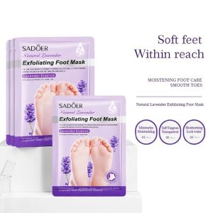 SADOER Exfoliator Foot Mask Exfoliating Feet Mask SOCKS_