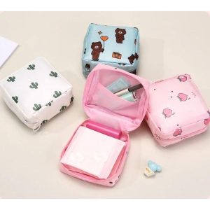 Sanitary Napkin Storage Bag Sanitary Pad Storage Bag Period Bags Pad Pouch