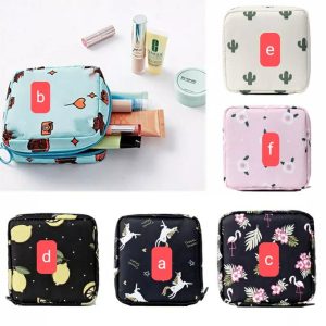 Sanitary Pad Pouch Bag Coins Purse Tampon Holder