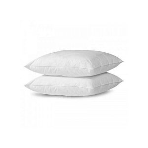 Set Of 2 Bed Pillow (Pair- Pure Fiber Filled).