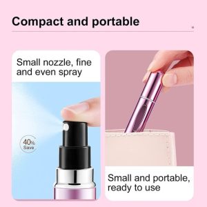 Travel Mini Perfume Refillable Atomizer, Portable Perfume Spray Container Bottle