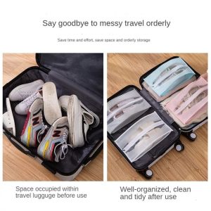 Travel Zipper Dust Boot Bag Slipper Water Proof Shoe Bag