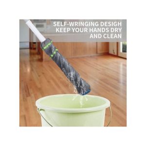 Twist Mop, Self-Wringing Wet Mop for Floor Cleaning