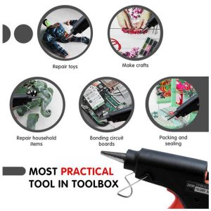 VIC 20W Hot Melt Glue Gun With 20PCS Glue Sticks For Repair Tool