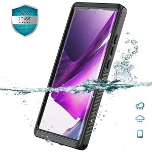 Qolofka Galaxy Note 20 Ultra Waterproof ah oo aan biyo galaynin