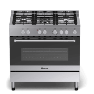 COOKER HISENSE 60/90 5 godle glass iyo Koronto ku shaqeenaayo